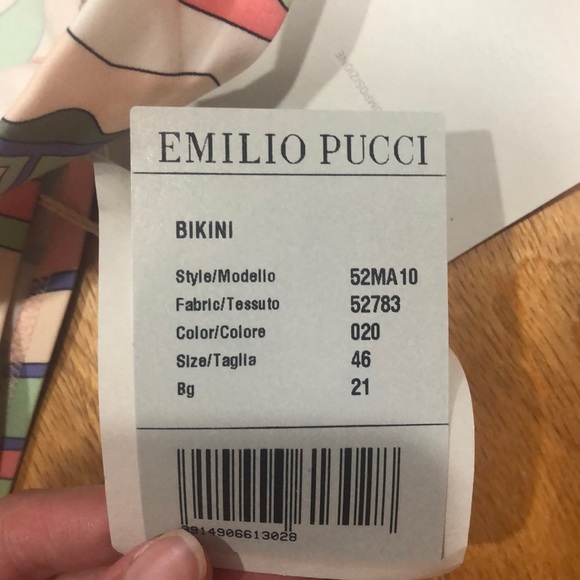Beautiful never worn Emilio Pucci bikini light pink - Picture 7 of 16